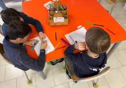 I bambini delle classi IV e V della scuola primaria di san chiaffredo, coinvolti da subito nella progettazione, hanno già elaborato in classe disegni e proposte 